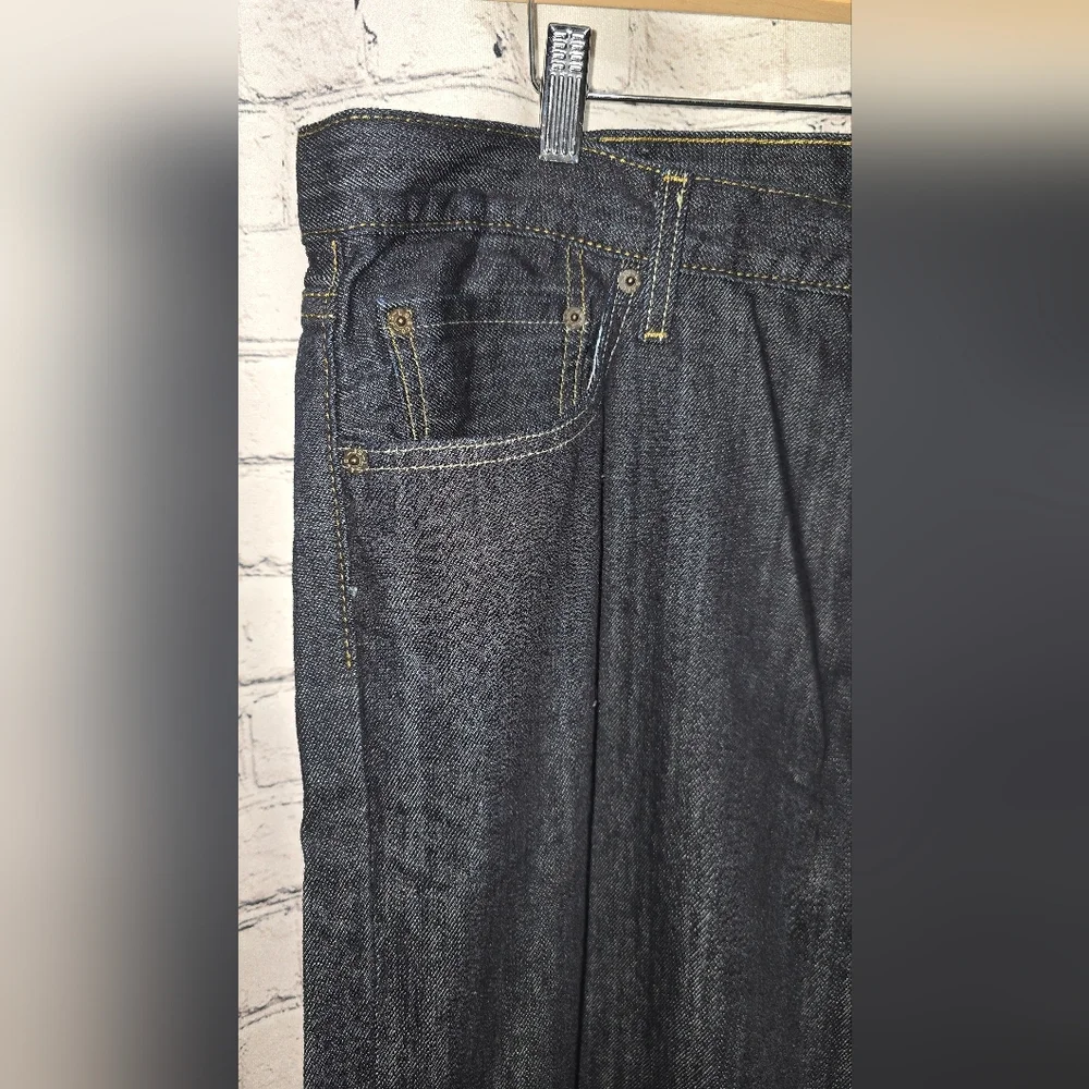 Levi's Men's Dark Blue 527‎ Slim Bootcut Jeans Size 40x30